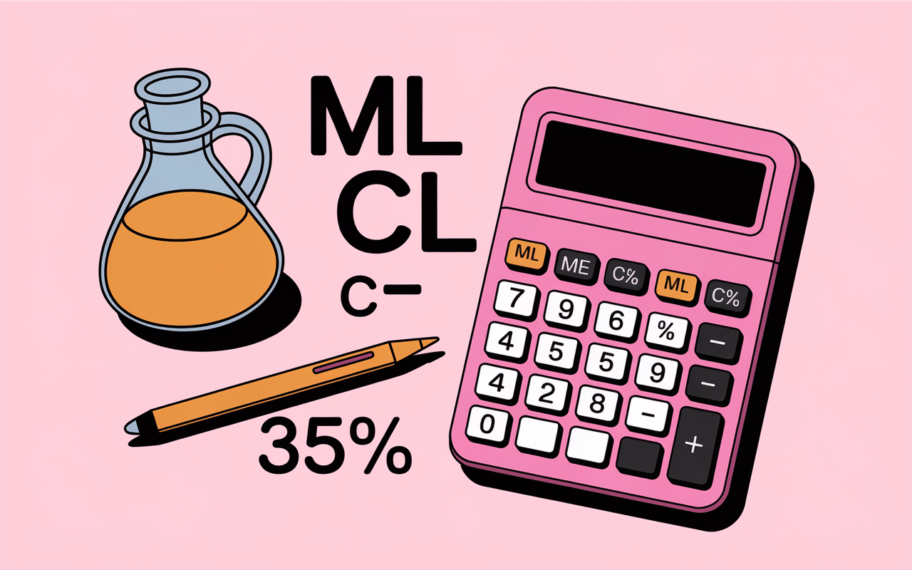 Conversion mathématique 350 ml en cl