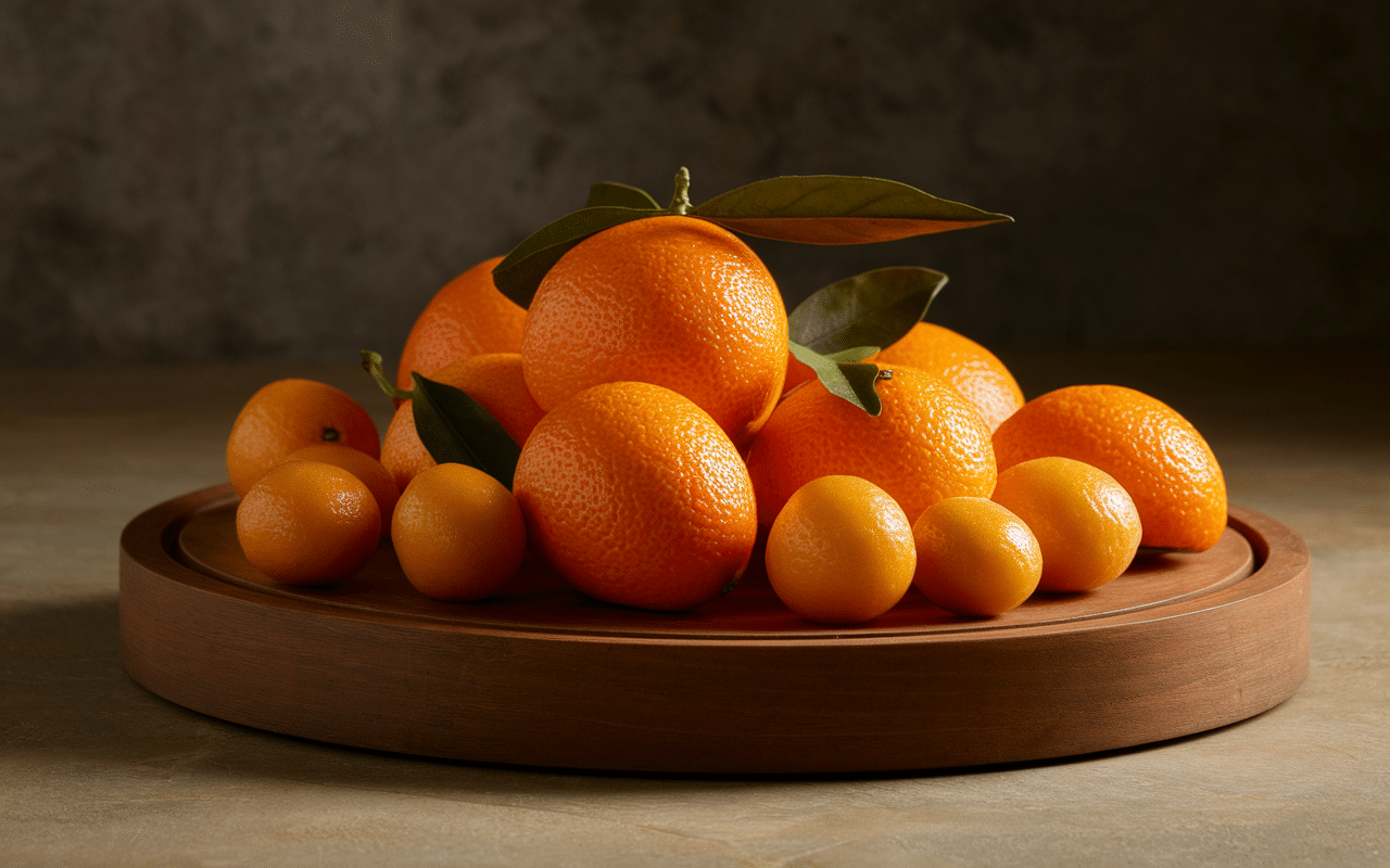 Plateau de fruits exotiques en K