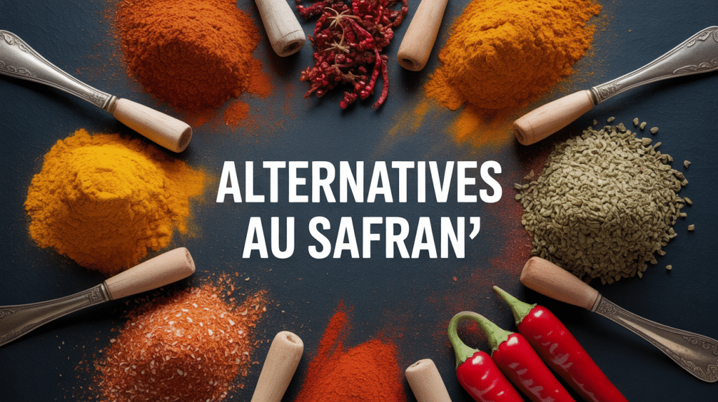 par quoi remplacer le safran alternatives d'épices en cuisine