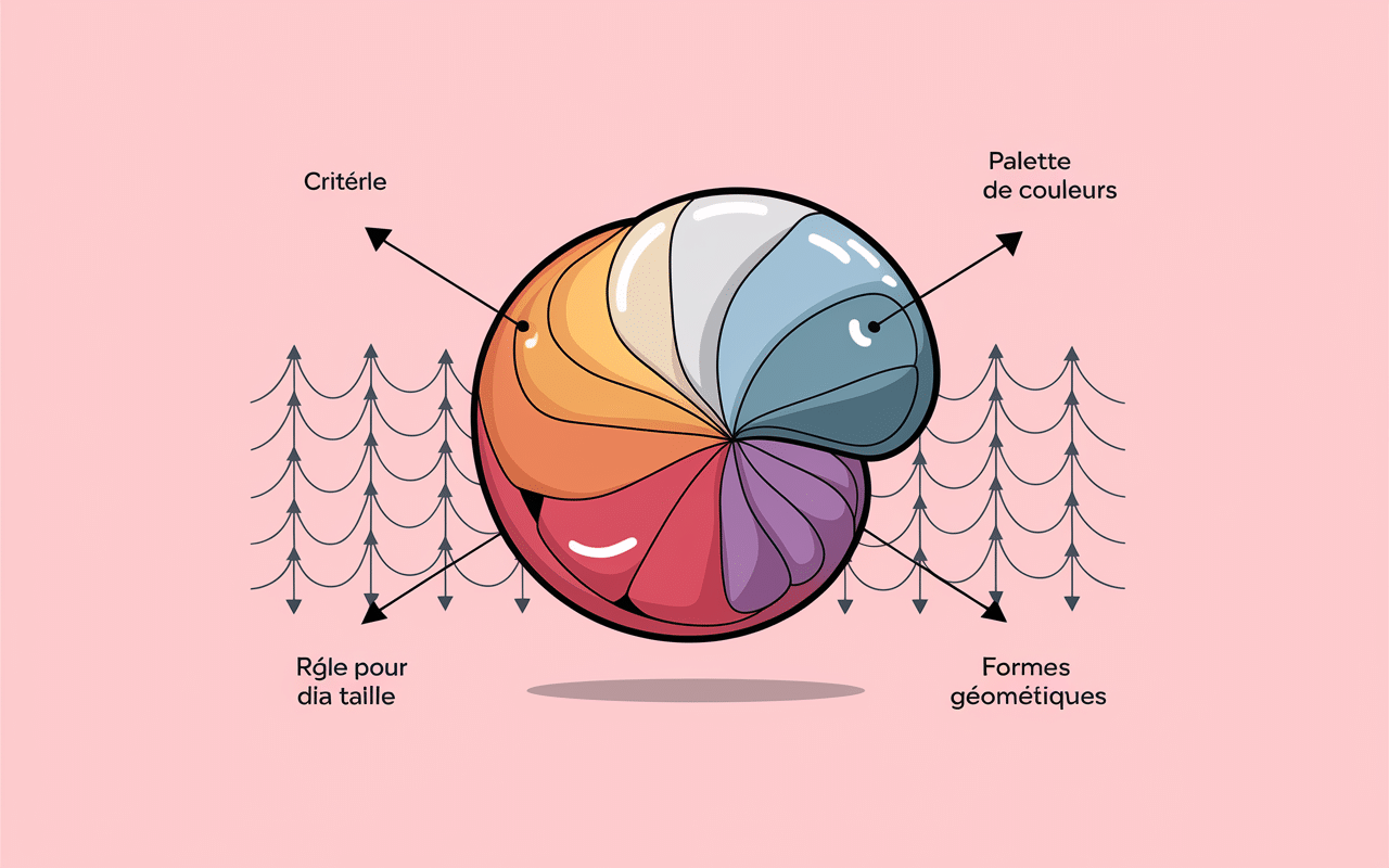 Critères prix perle huître, diagramme et valeur