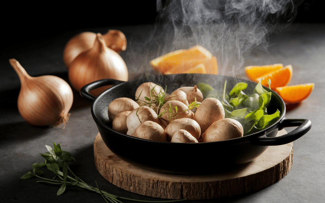 quel légume se marie bien avec les champignons poêlée poireaux épinards oignons