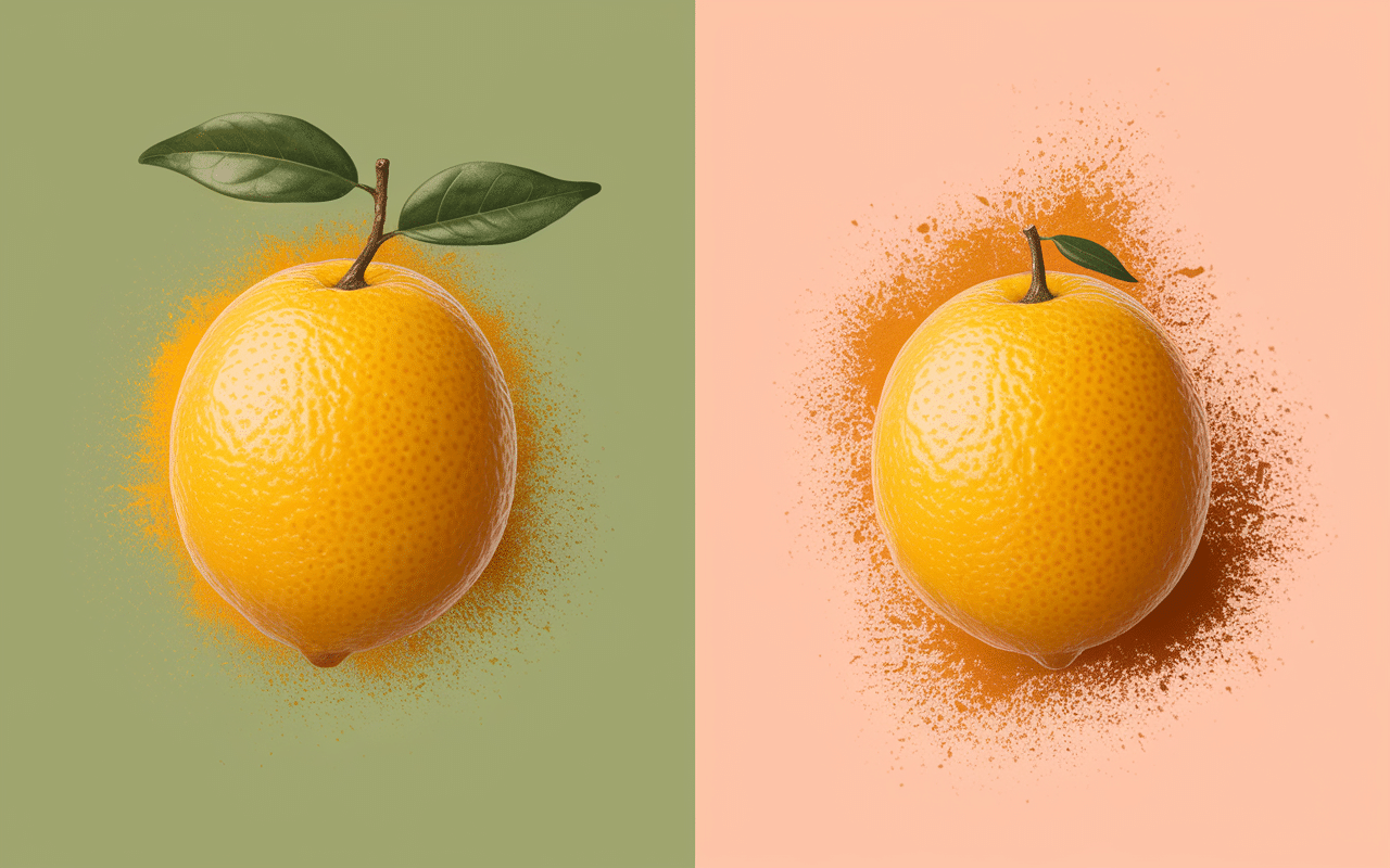 Comparaison citron confit sucre en bocal maison et industriel