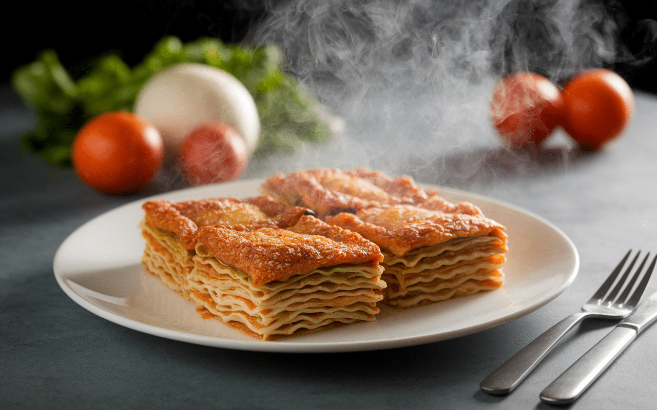 mini portions individuelles de que faire avec des feuilles de lasagnes fraîches gratinées