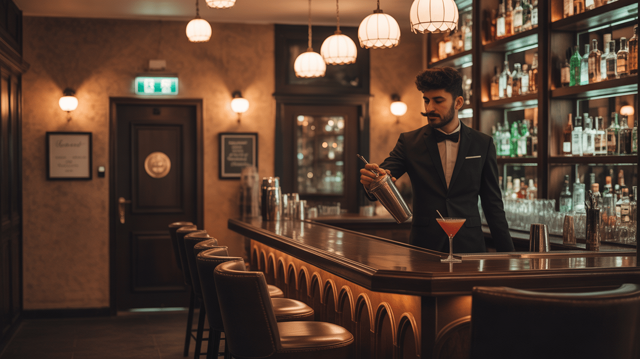 Le Liquorium bar secret ambiance speakeasy