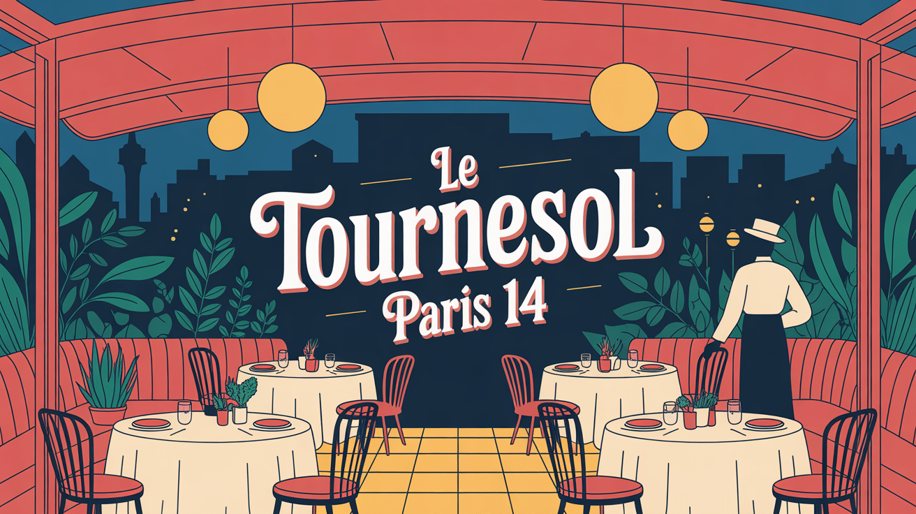 le tournesol paris 14 restaurant chaleureux terrasse