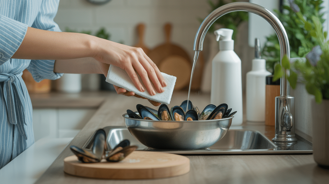 lavage moule financier métal entretien cuisine