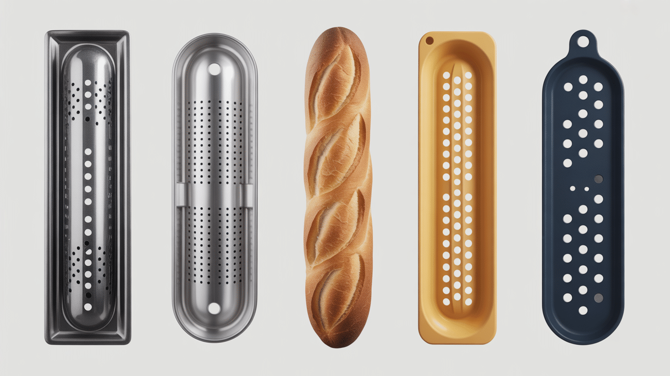 Différents types de moule pour baguettes acier aluminium silicone