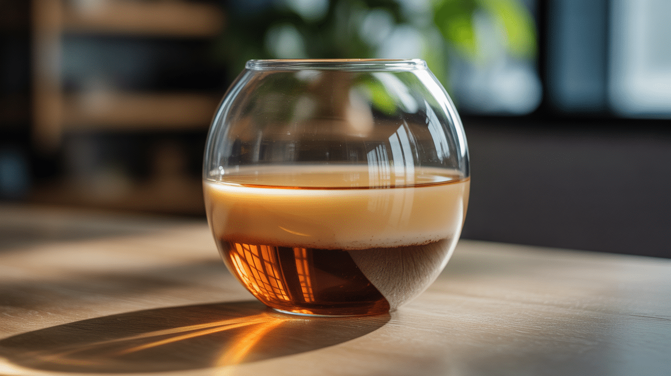 sheridan's liqueur verre double couche café crème