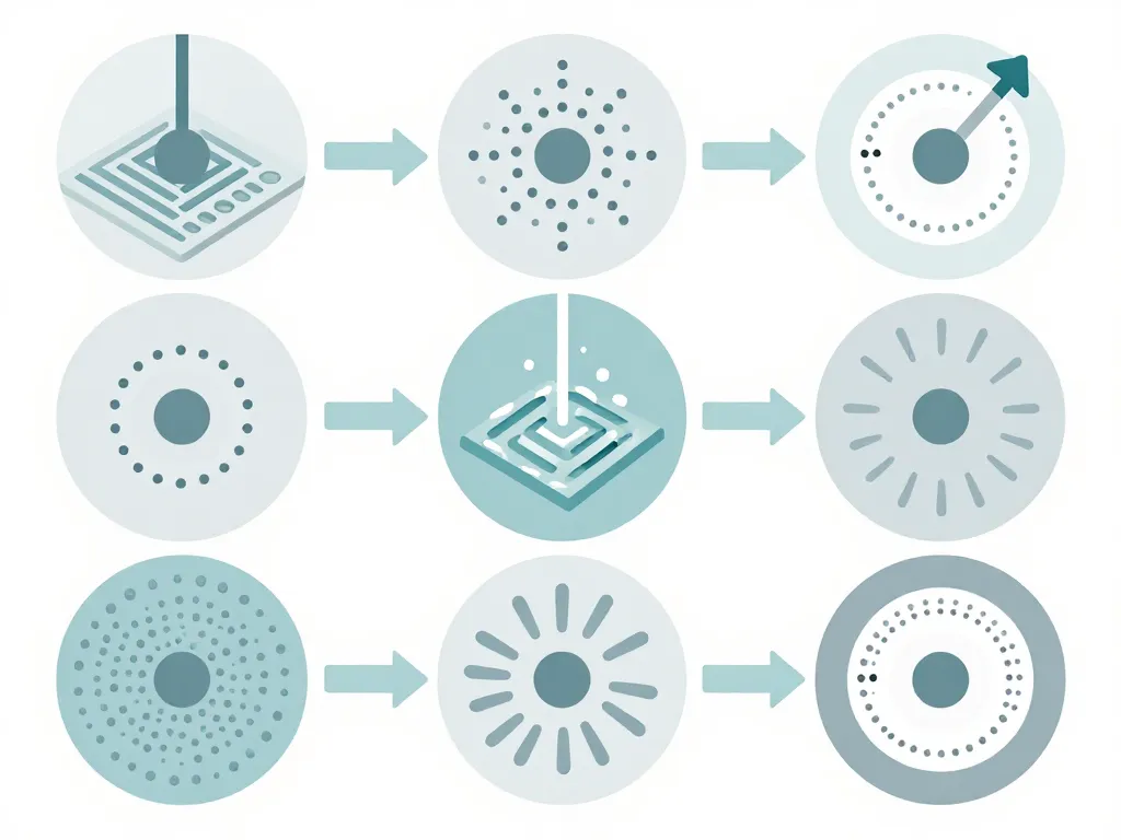 Diagramme types de sols douche antidérapante et adhérence