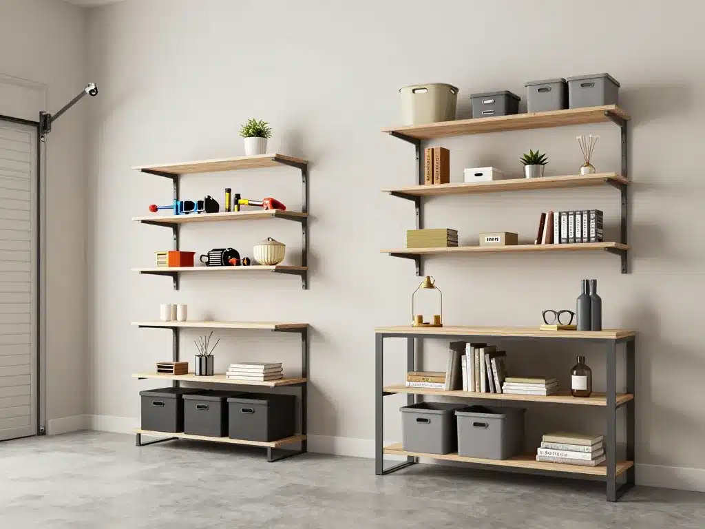 Vue etagere liddle differents types et environnements