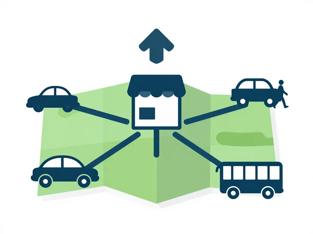 entrée gifi etampes accès parking bus