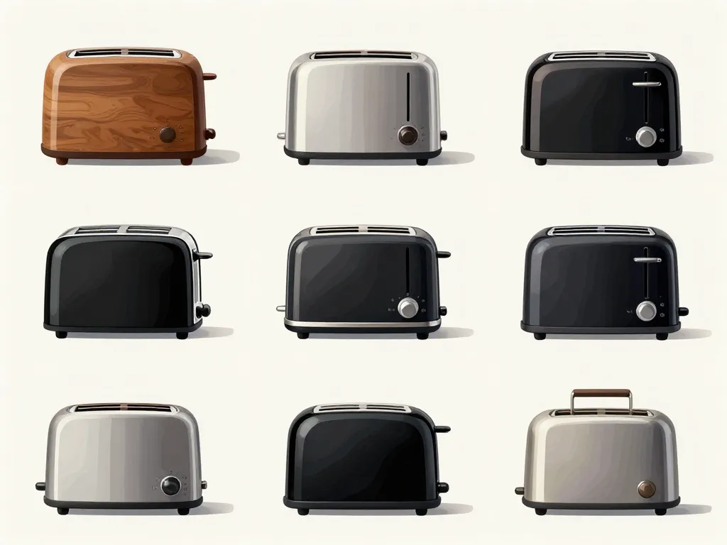 grille pain noir intégré dans cuisines stylées