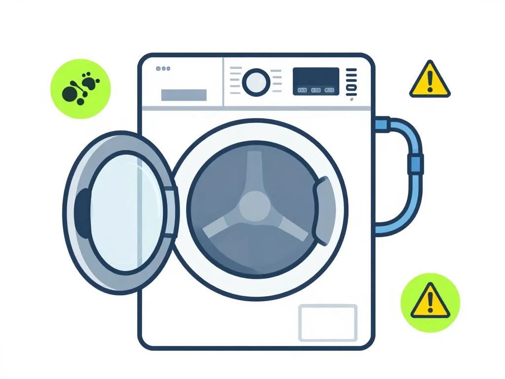 machine a laver en occasion inspection tambour joints panneau
