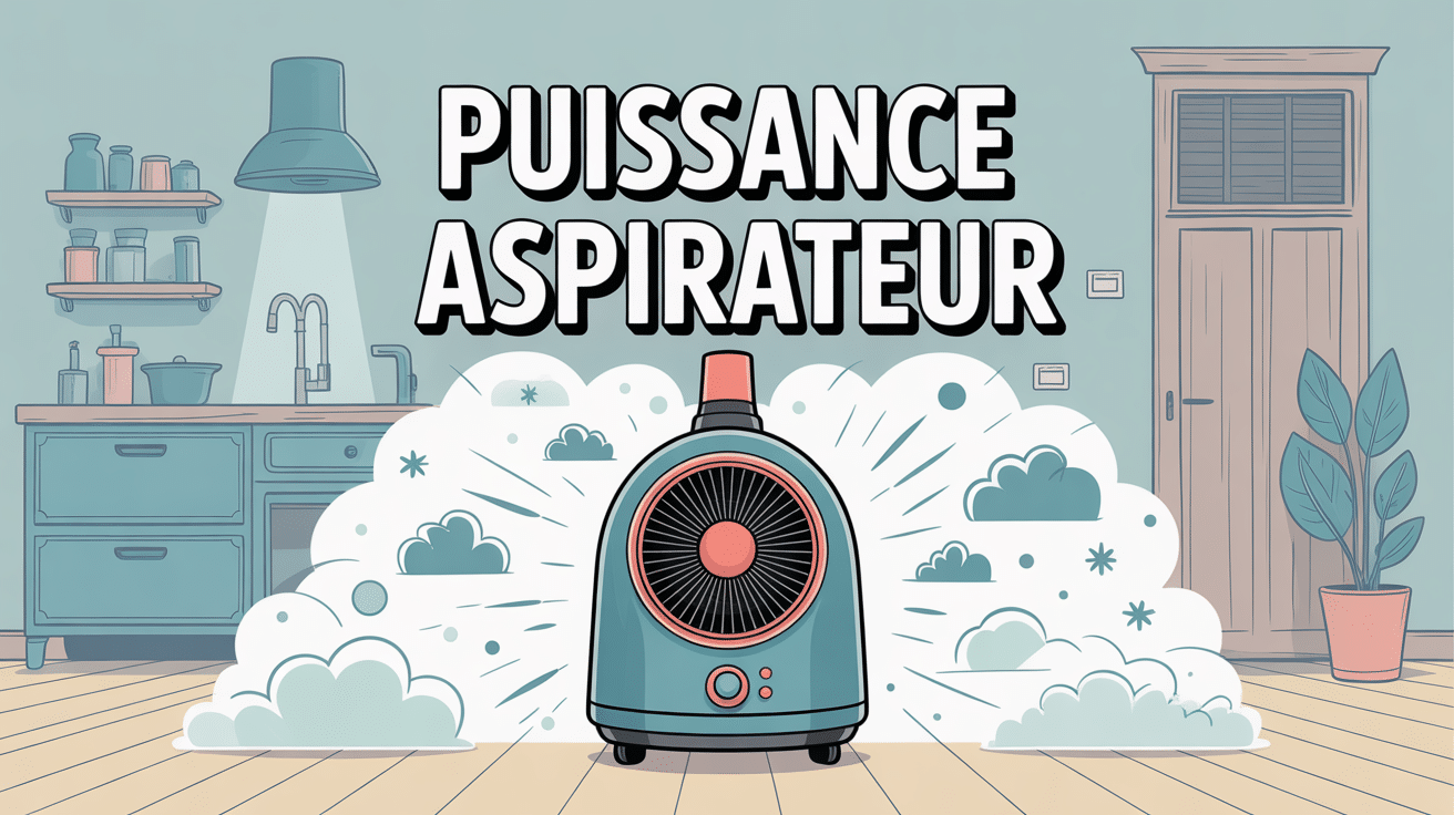 quelle puissance pour un aspirateur image vectorielle design