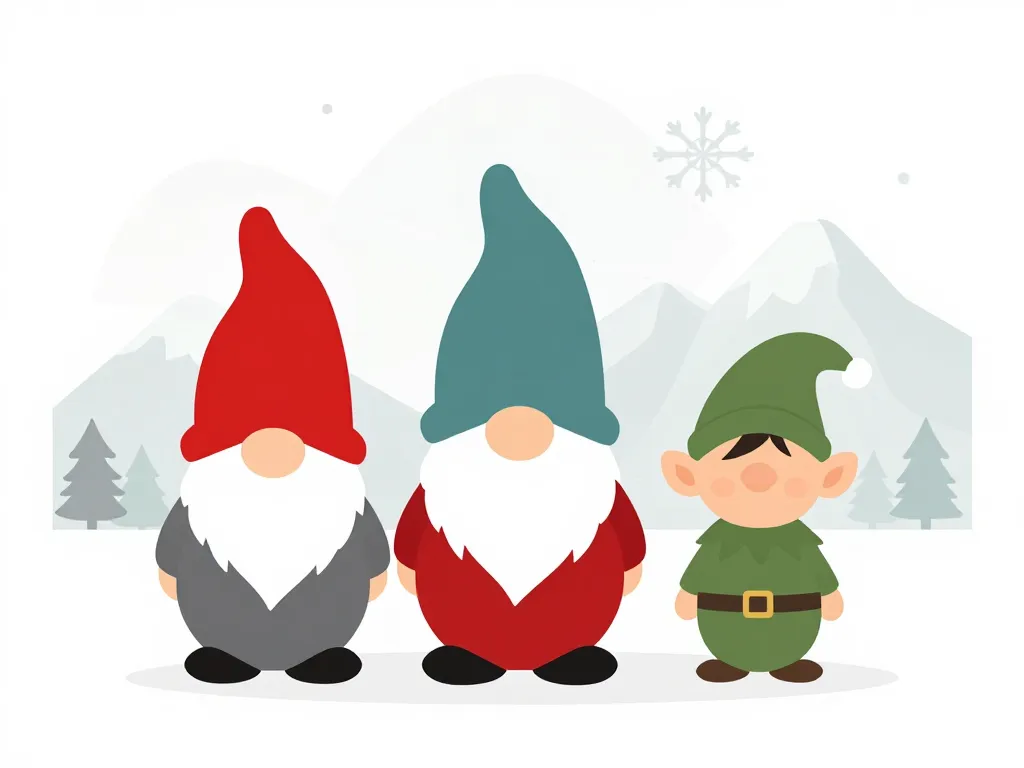 gnomes de noel symboliques et folklore nordique