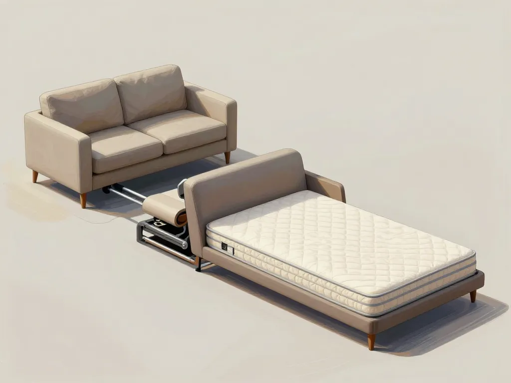 canapé convertible Convertible Center mécanisme et confort