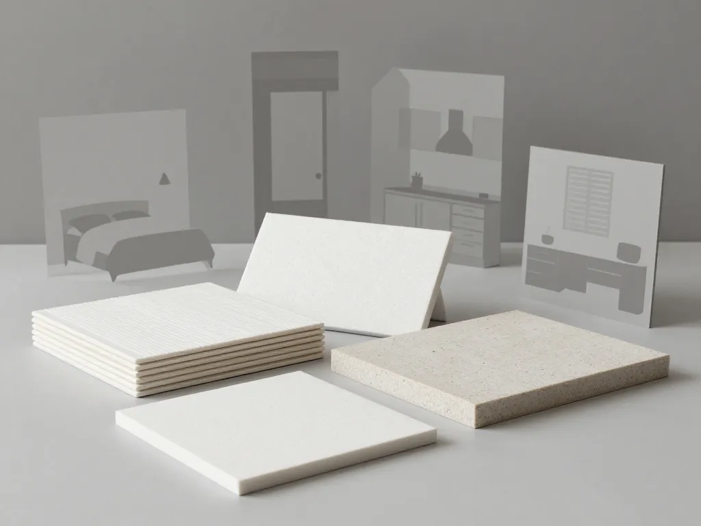 types de dalles en polystyrène pour plafond sur table