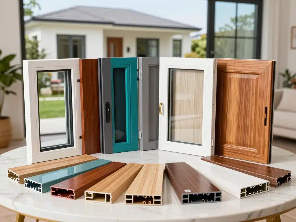 Finitions coloris fenêtres Veka PVC