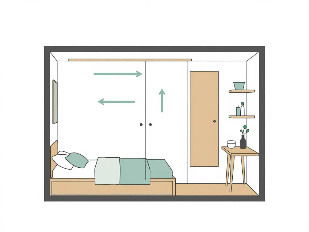 meuble appartement gain de place chambre espace réduit