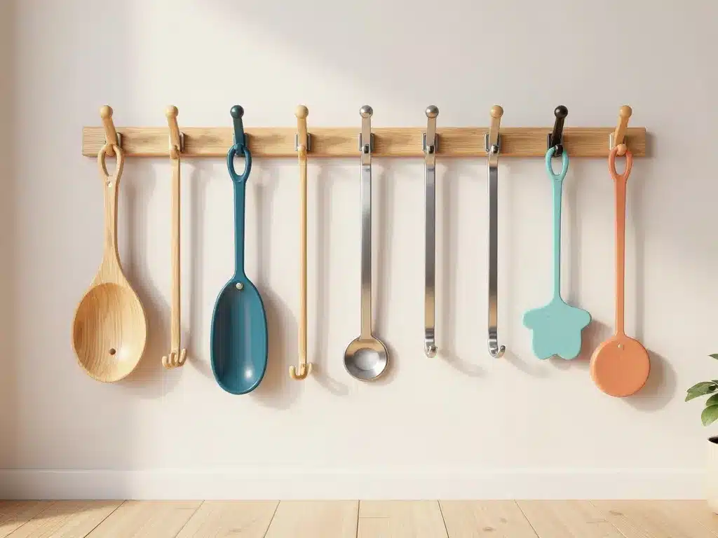 patère porte manteau bois métal design scandinave