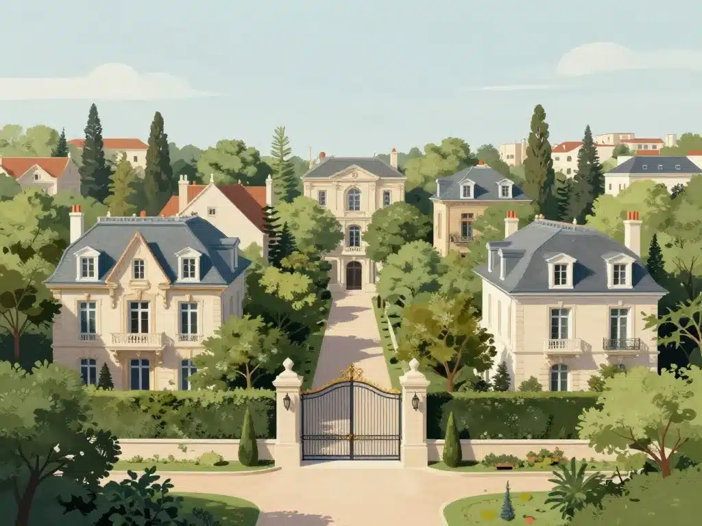 villa montmorency paris éditorial enclave résidentielle