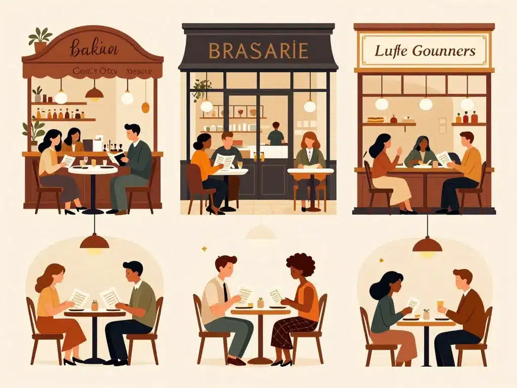 Différents types de restaurant pour anniversaire au restaurant