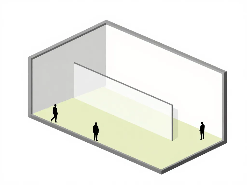 schéma cloison sad autoportante entre murs porteurs