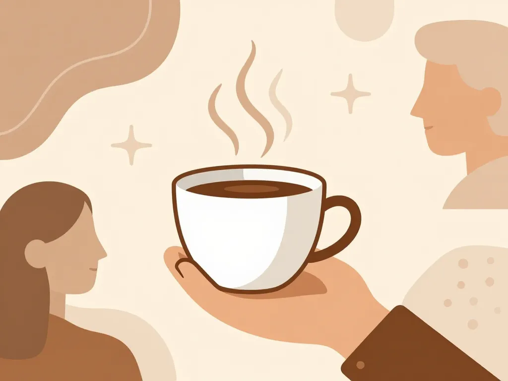 Green Bear Coffee main tasse café expérience utilisateur