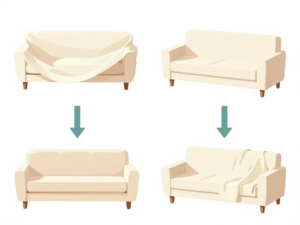 installation housse clic clac 140x200 étapes sans plis