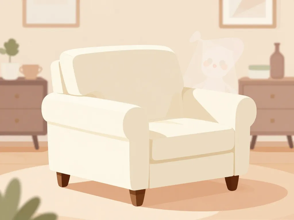 Fauteuil cabriolet avec housse, protection contre taches et animaux