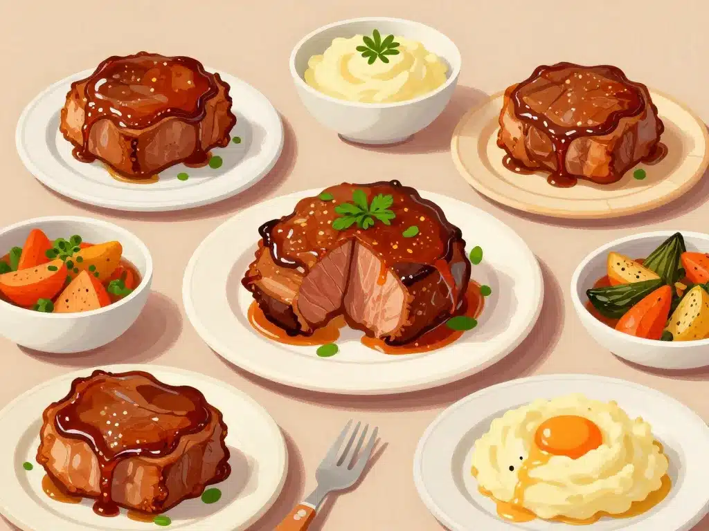 variantes paupiette de porc au four recette avec accompagnements