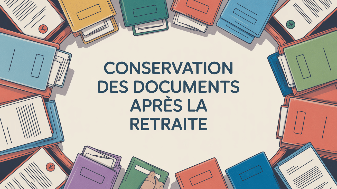 quels papiers garder après la retraite classeur organisé