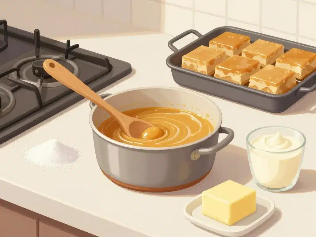 Toffee toffee maison cuisine préparation ingrédients