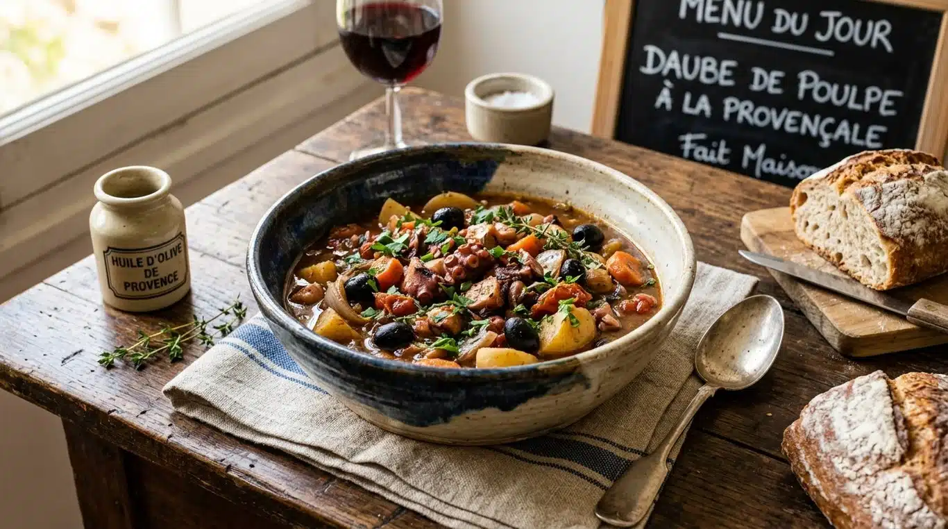 Daube de Poulpe à la provençale