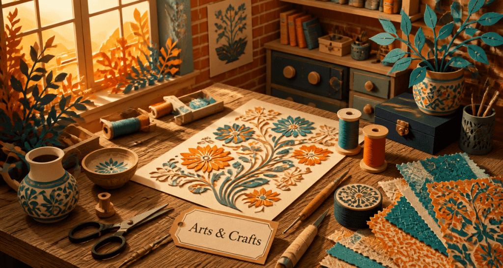 atelier art arts and crafts en paper cut