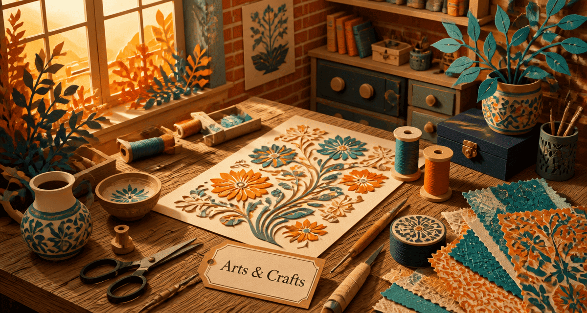atelier art arts and crafts en paper cut
