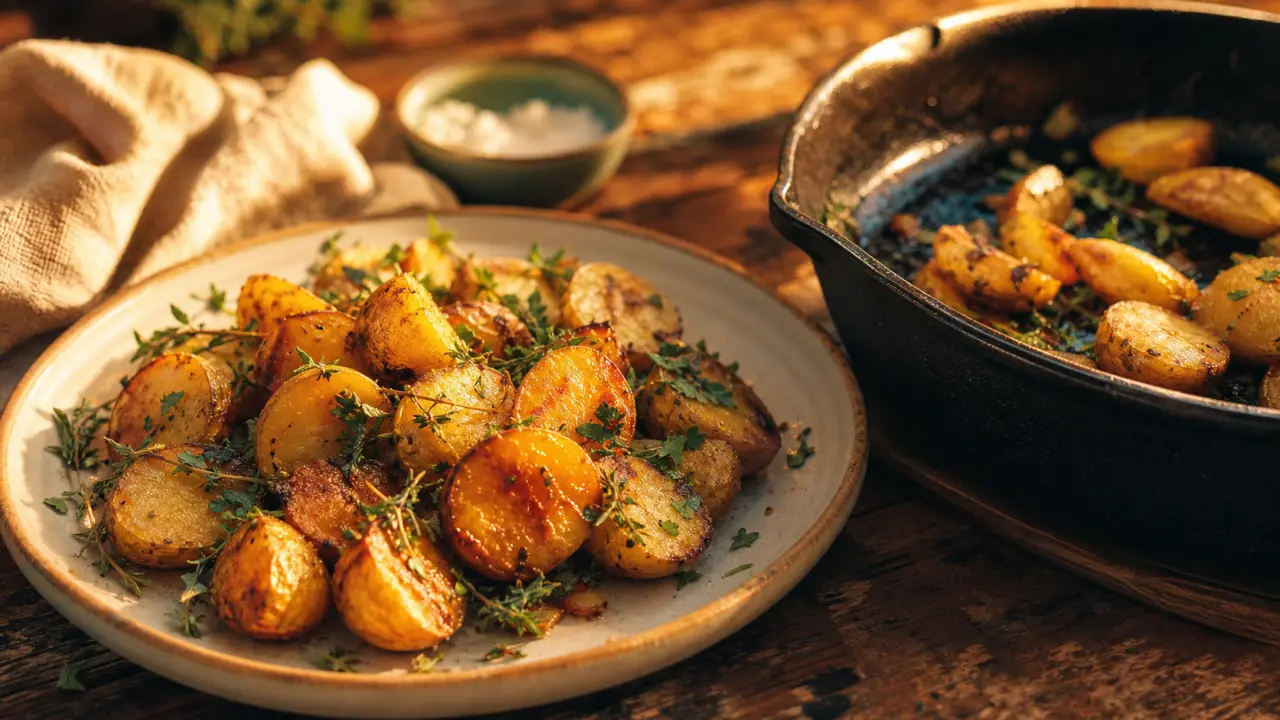 Pommes de terre sautées recette croustillantes, dorées