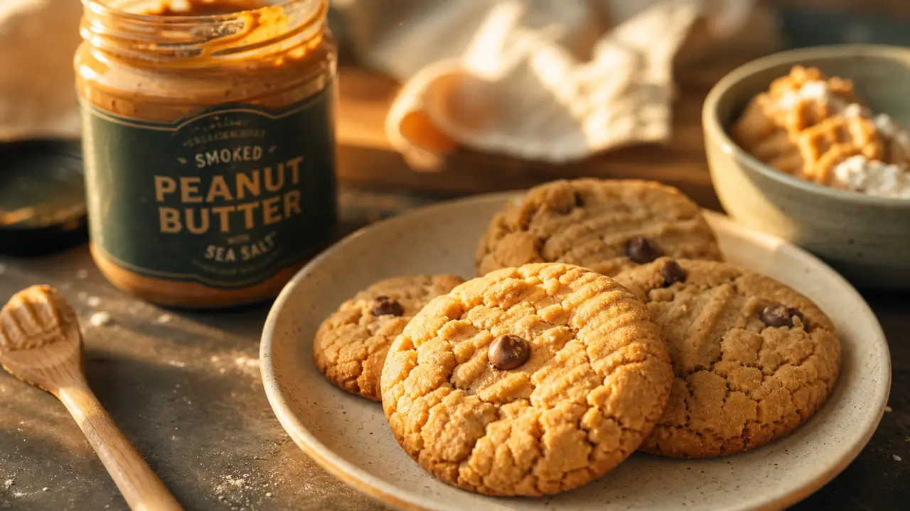Recette avec beurre de cacahuète : cookies moelleux chocolat