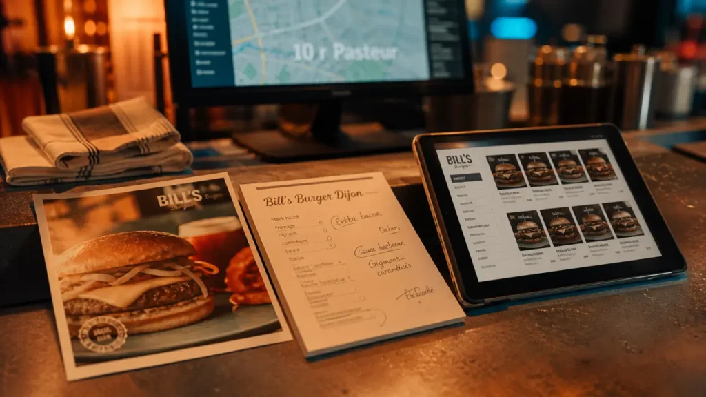 Bill’s Burger à Dijon : vérifier l’adresse, lire le menu et commander sans se tromper