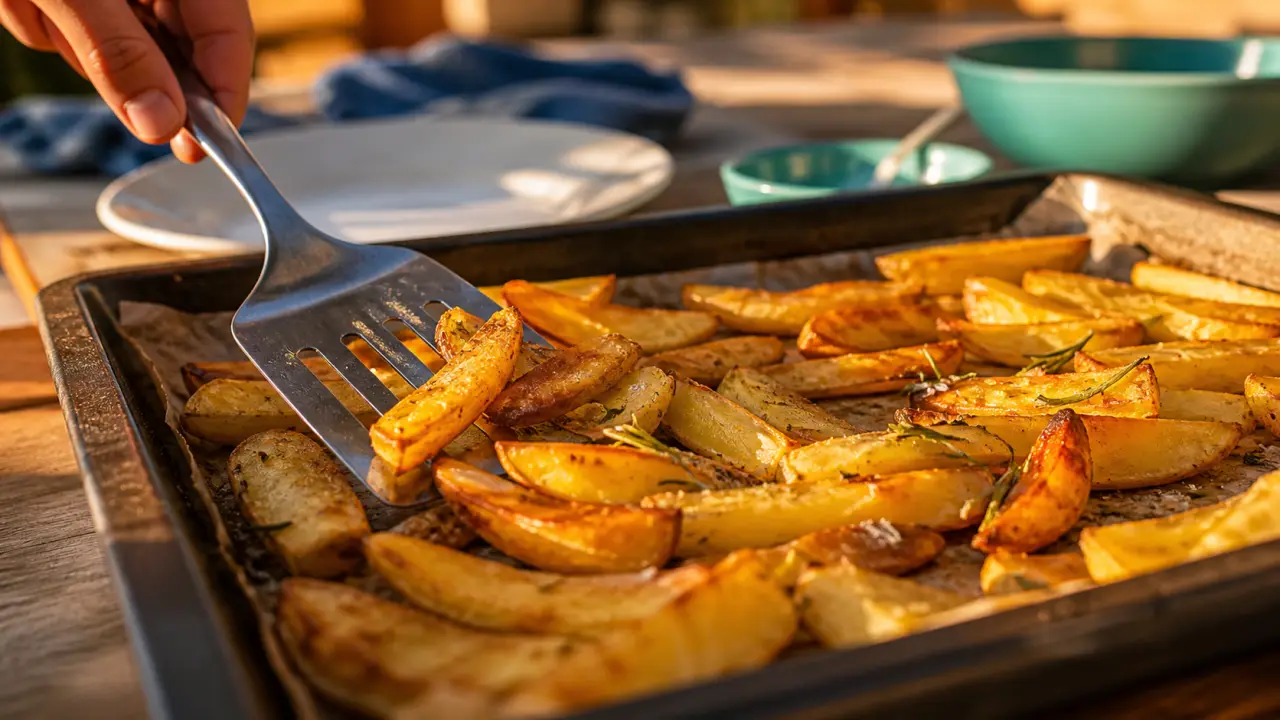 Recette des frites au four croustillantes sans friteuse